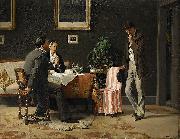 Axel Kulle Den forlorade sonens aterkomst oil painting